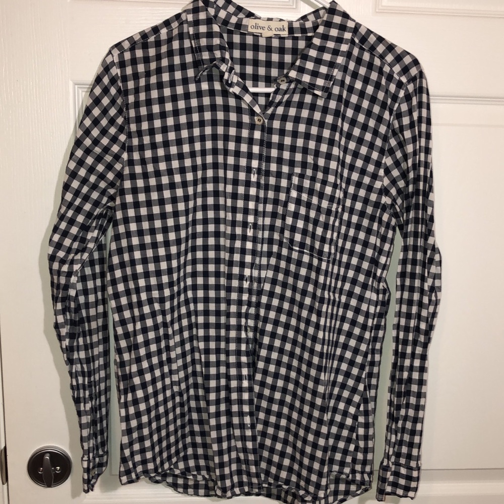 BUNDLE ONLY Checkered button up
